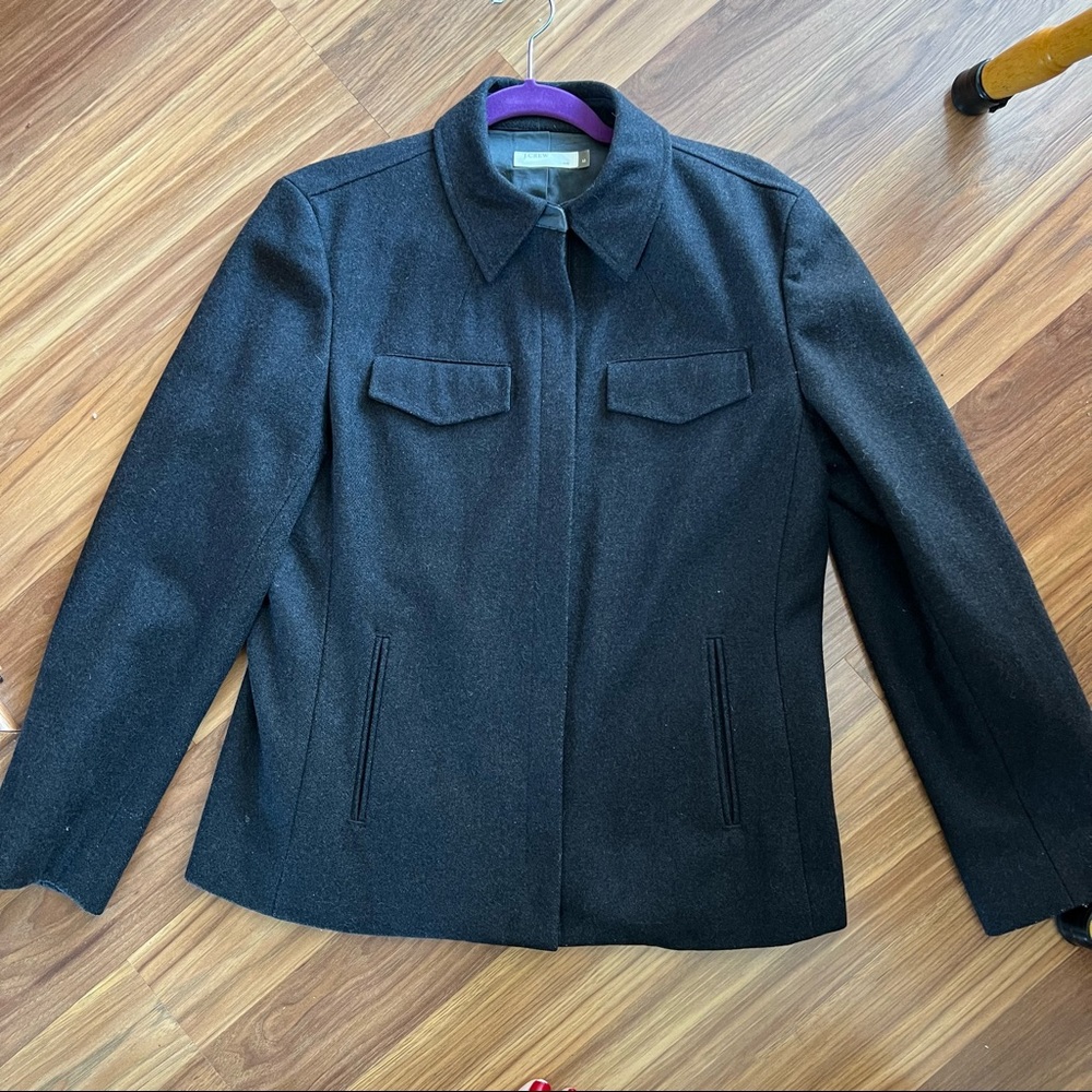 Wool J. Crew Jacket - Picture 2 of 4